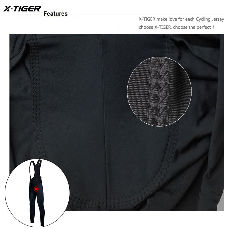 Black 5D GEL Pad Pro Cycling Bib Pants