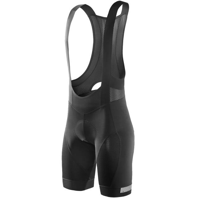 Black Gel Padded Bib Shorts